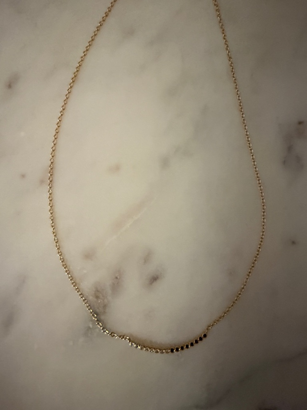 Gorjana Dita Necklace Beaded Bar Necklace - Women Jewelry